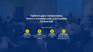 Talleres para comerciales Tema I Introducción a la Gestión Comercial